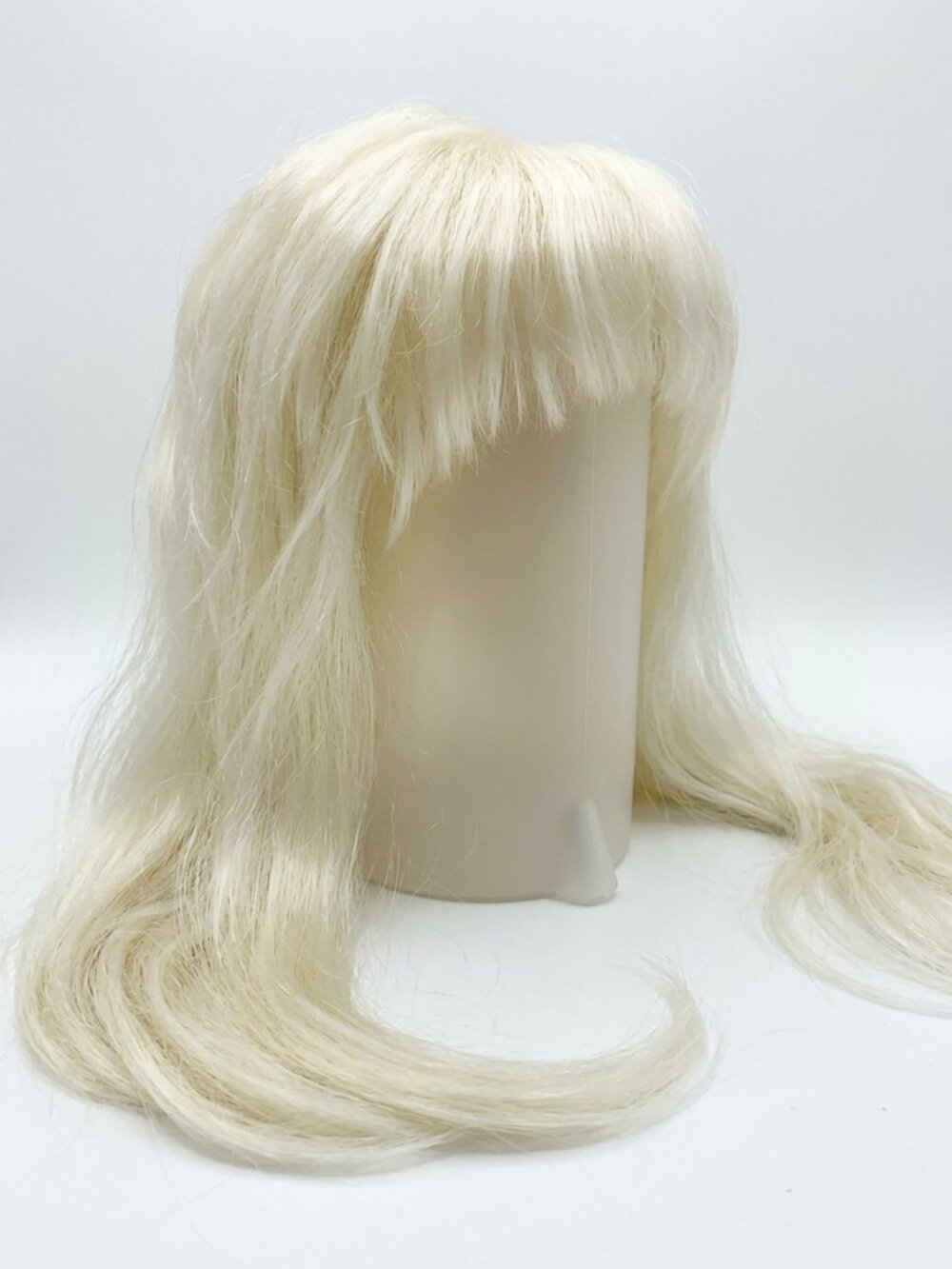 California Costume - Long Blonde Wig with Bangs Cosplay Halloween Anime